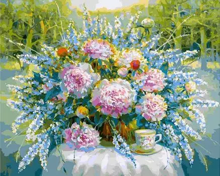 Картина по номерам «Солнечный день в парке»