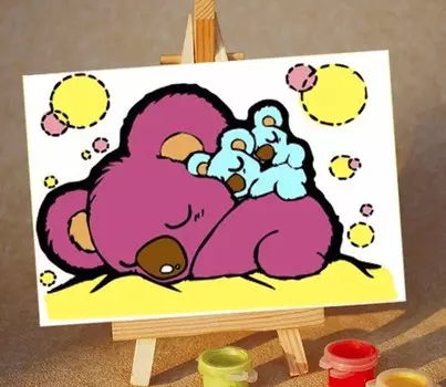 Картина по номерам «Сон»