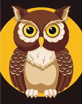 Картина по номерам «Совунья» (мини-раскраска)