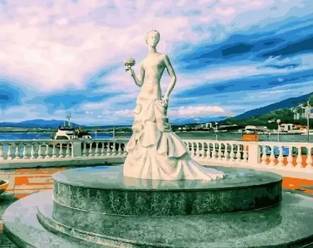 Картина по номерам «Статуя»