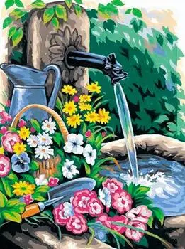 Картина по номерам «Свежесть летнего дня»