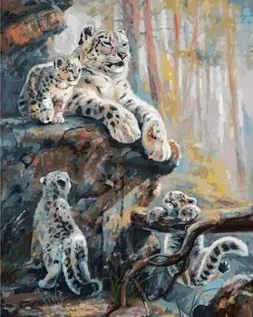 Картина по номерам «Тренировки»