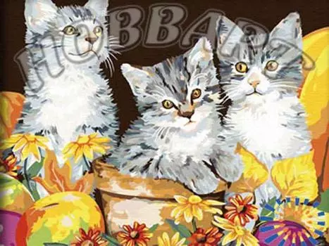 Картина по номерам «Трио»