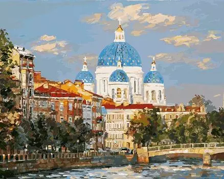 Картина по номерам «Троицкий собор»