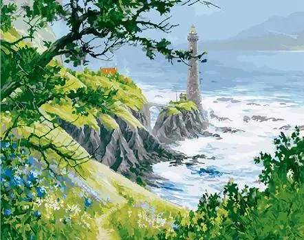 Картина по номерам «Туманное утро»