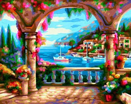 Картина по номерам «У моря»