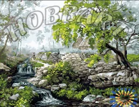 Картина по номерам «В предгорье»