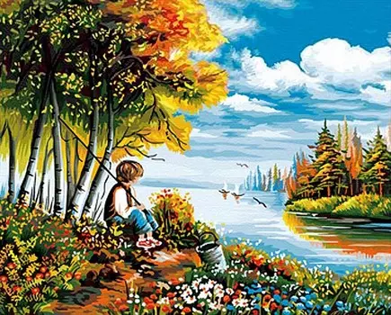 Картина по номерам «В предвкушении»