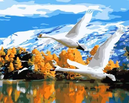 Картина по номерам «В теплые страны»