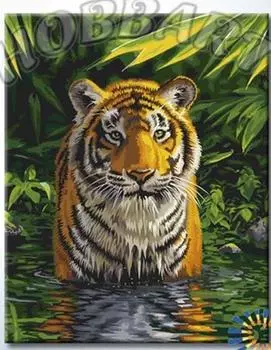 Картина по номерам «В воде»