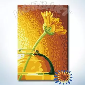 Картина по номерам «В золотом свете»