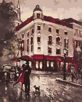 Картина по номерам «Вечернее свидание»