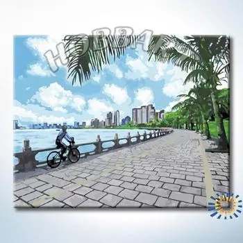Картина по номерам «Велопрогулка»