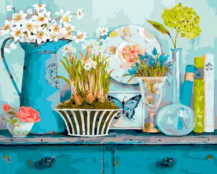 Картина по номерам «Весеннее обновление»