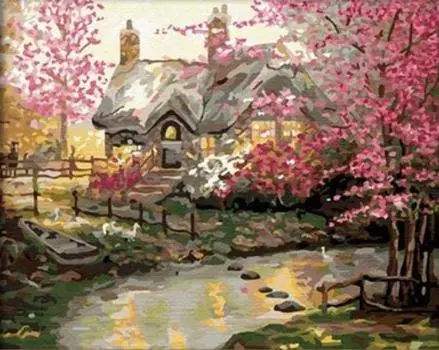 Картина по номерам «Весеннее утро»