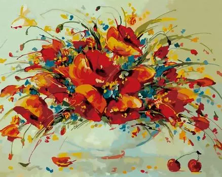 Картина по номерам «Весенний вальс»