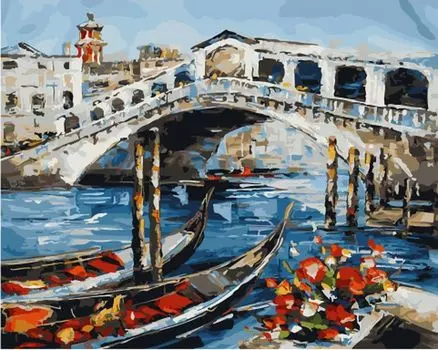 Картина по номерам «Весна в Венеции»