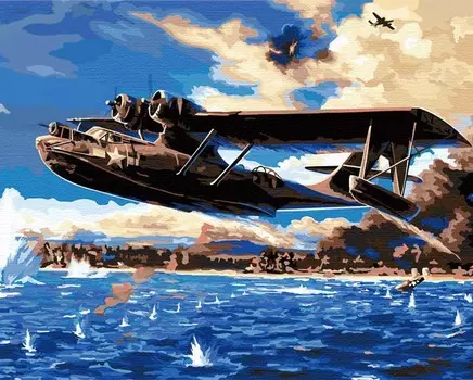 Картина по номерам «Военный»