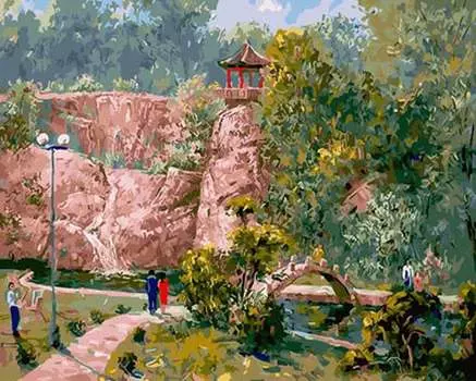 Картина по номерам «Восточные достопримечательности»