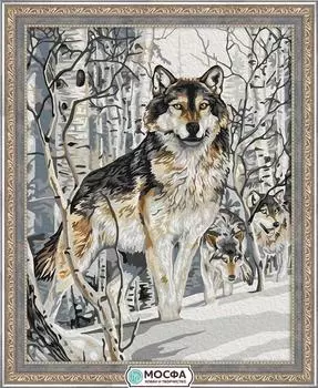 Картина по номерам «Вожак стаи»