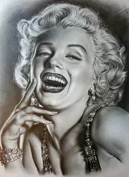 Картина по номерам «Яркая Мерилин Монро»