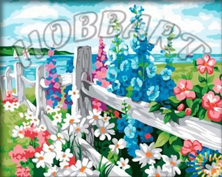 Картина по номерам «За околицей»