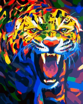 Картина по номерам «Зов джунглей»