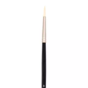 Кисть из синтетики Tician, круглая №3