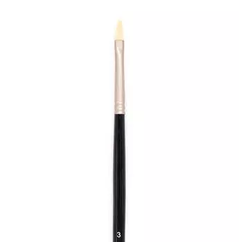 Кисть из синтетики Tician, плоская №3