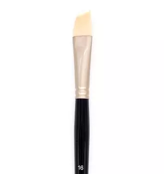 Кисть из синтетики Tician, скошенная №16