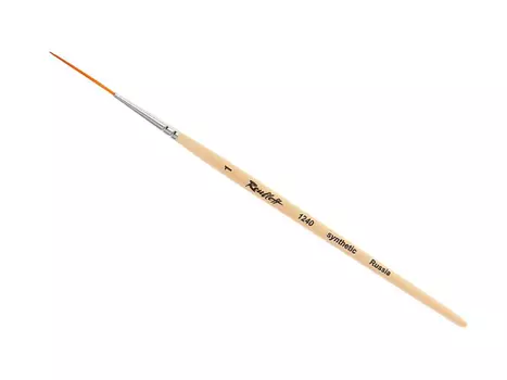 Кисть круглая № 1, лайнер (синтетика)