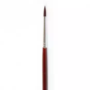 Кисть синтетическая «Осень» круглая №3/0