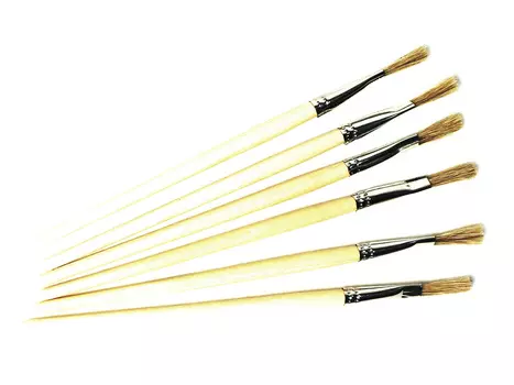 Кисти для эбру (6 шт.), Эбру-Профи