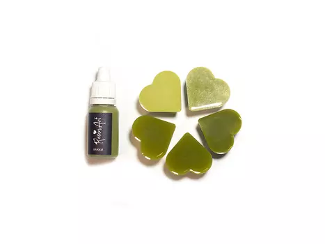 Краситель для эпоксидной смолы хаки 30 мл, ResinArt