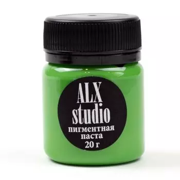 Краситель для эпоксидной смолы салатовый, 20 г, ALX Studio