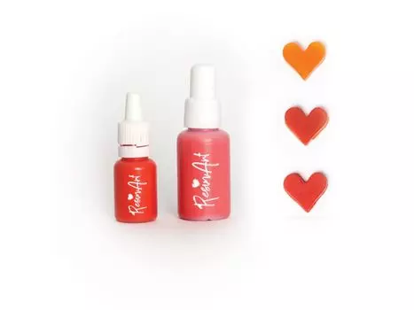 Краситель для эпоксидной смолы светло-красный 30 мл, ResinArt