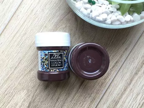 Краска для эбру коричневая 30 мл, Amazing Color