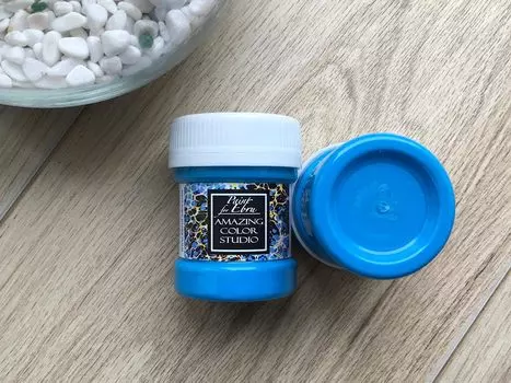 Краска для эбру лазурная 30 мл, Amazing Color
