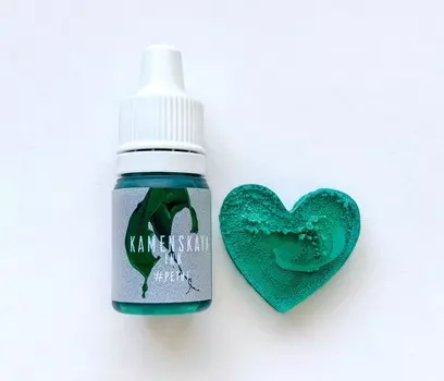 Краска для Петри Лесная зелень 5 мл, Kamenskaya Ink