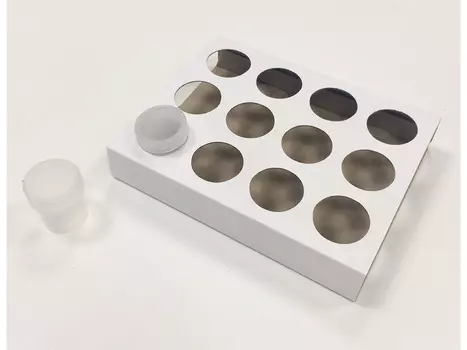 Ложемент на 12 баночек краски по 20 мл (6 шт.), Эбру-Профи