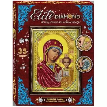 Мозаика из страз «Elite Diamond» Божья Матерь