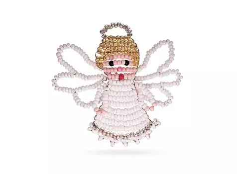 Набор для бисероплетения «Игрушка Ангелок»