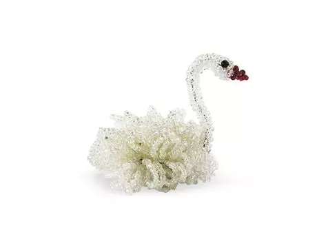 Набор для бисероплетения «Игрушка Лебедь»