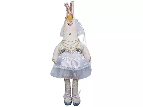 Набор для шитья и вышивания «Зайка Анфиса-невеста»