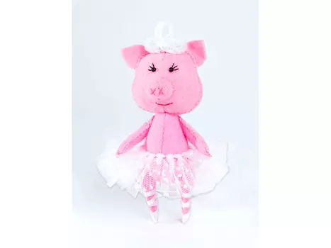 Набор для шитья «Свинка-балеринка»