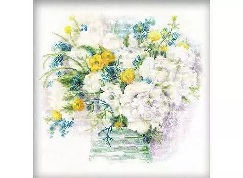 Набор для вышивания «Акварельные пионы»