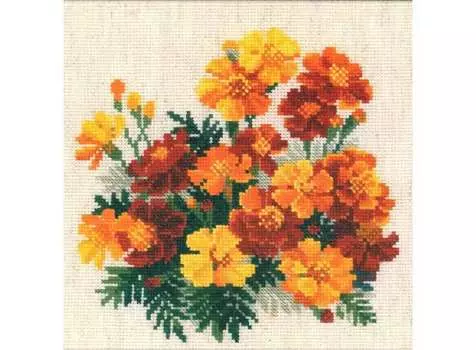 Набор для вышивания «Бархатцы»