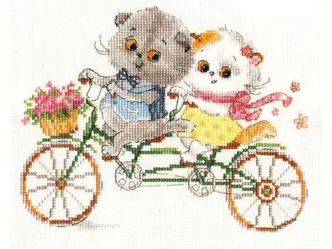 Набор для вышивания «Басик и Ли-Ли. Счастливый день»