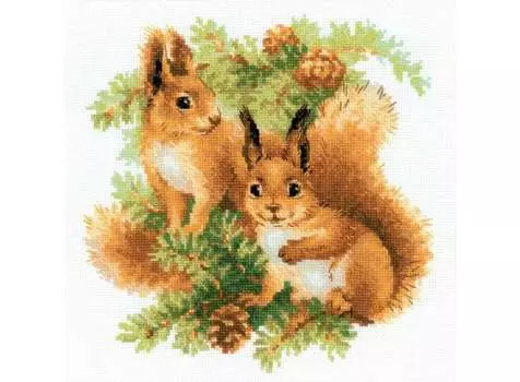 Набор для вышивания «Белочки»