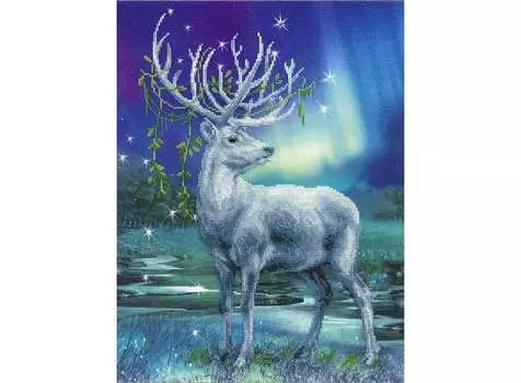 Набор для вышивания «Белый олень»
